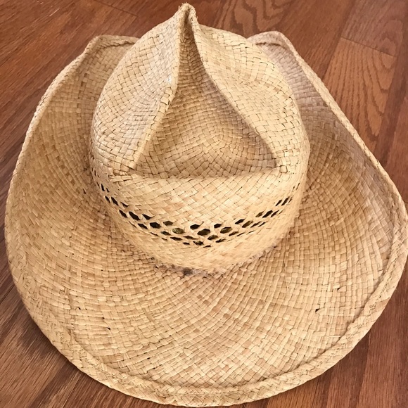 Shady Brady Accessories - Shady Brady Cowgirl Hat Straw Rattan